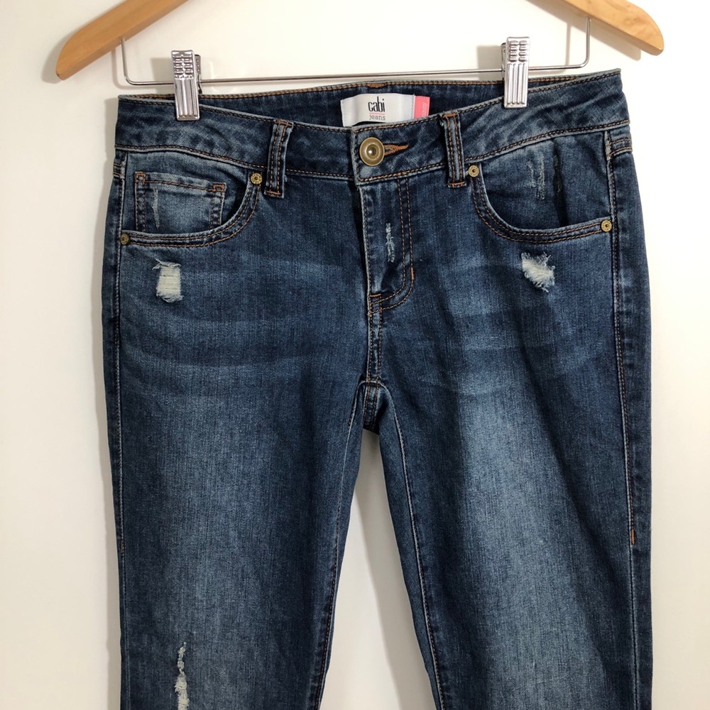CAbi Skinny denim jeans Blue size 2 - Picture 3 of 15